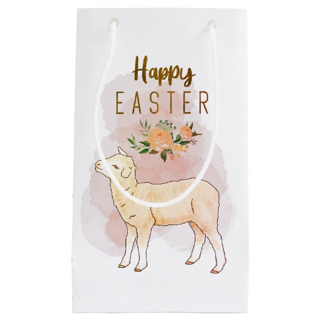 Happy Oaster Lamb Pink | Kleine Geschenktasche Kleine Geschenktüte