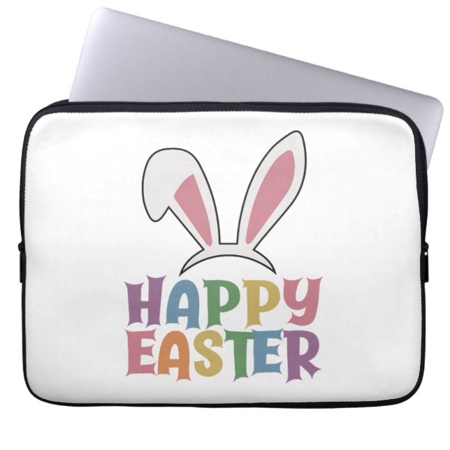 Happy Oaster Laptopschutzhülle (Vorderseite)