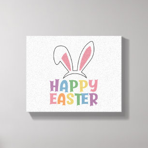 Happy Oaster Leinwanddruck