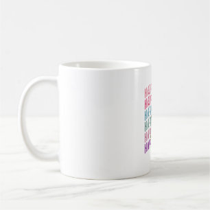 Happy Oaster Leopard Bunny Groovy Niedliches Kanin Kaffeetasse