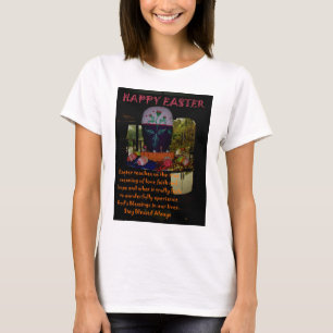 Happy Oaster Liebe Glaube und Hoffnung Wünsche T-Shirt