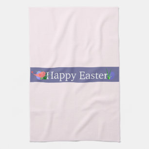 Happy Oaster Lila Banner Küchentücher