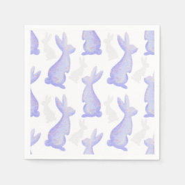 Happy Oaster - Lila Bunny's Muster Serviette