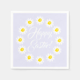 Happy Oaster lilac Drehbuch niedlich zaghaft fröhl Serviette