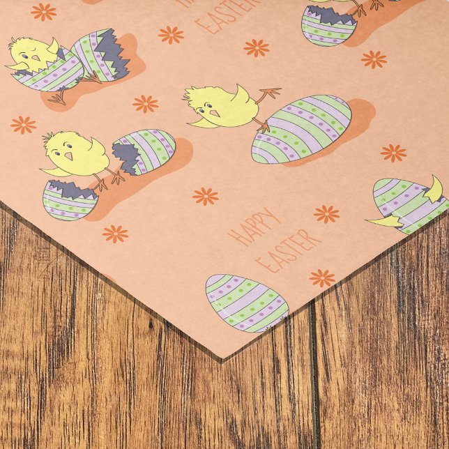 Happy Oaster Little Chicks Tissue Seidenpapier (Von Creator hochgeladen)