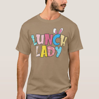Happy Oaster Lunch Lady , Niedliche Bunny Lunch La T-Shirt