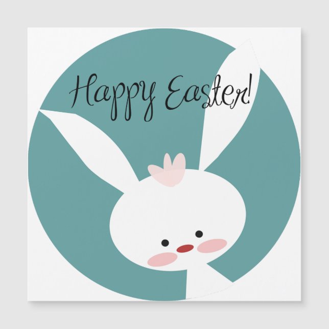 Happy Oaster Magnetkarte (Vorderseite)