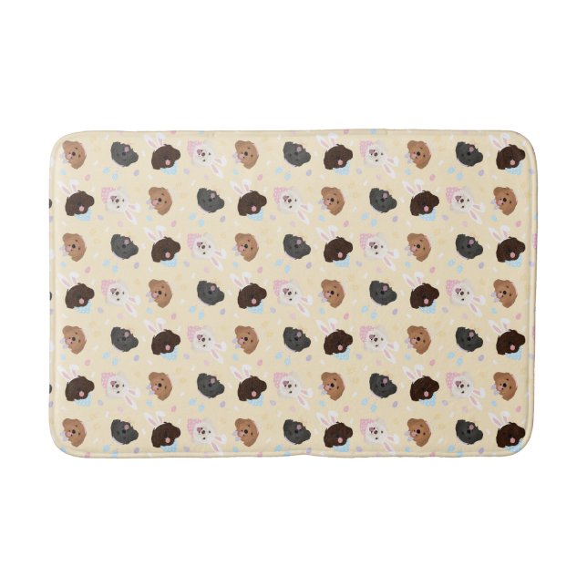 Happy Oaster Maltipoo Hunde Badematte (Vorderseite)
