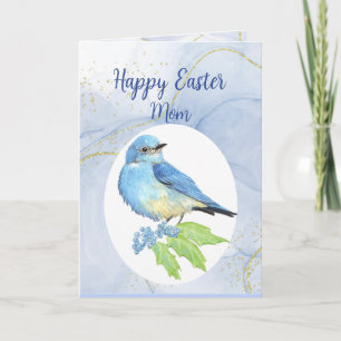 Happy Oaster MAMA Mountain Bluebird Feiertagskarte