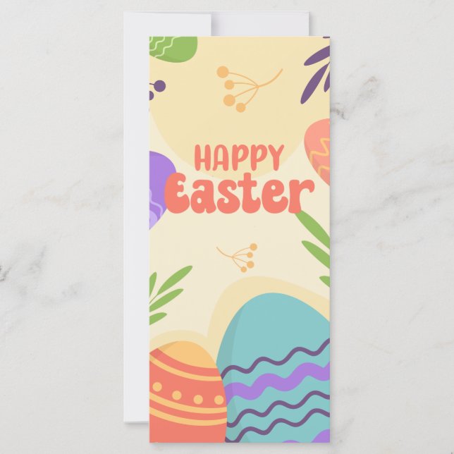 Happy Oaster Money Holder Geschenkkarte Ei (Vorderseite)