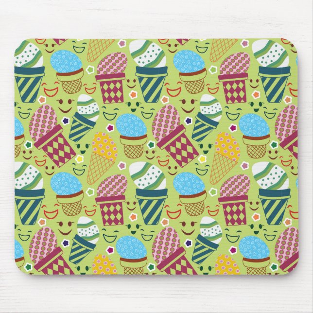 Happy Oaster Mousepad (Vorne)