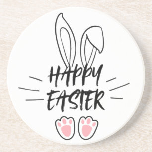Happy Oaster Muster Getränkeuntersetzer