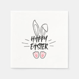 Happy Oaster Muster Serviette