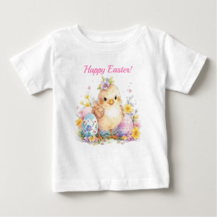 Happy Oaster Niedlich Baby Chick T-shirt