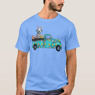 Happy Oaster Niedlich Bunny Dog Dalmatiner Eggs Ol T-Shirt