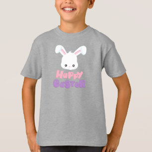 Happy Oaster, Niedlich Bunny, White Bunny, Rabbit T-Shirt