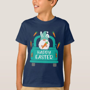 Happy Oaster Niedlich Moderner Gnome Truck T-Shirt