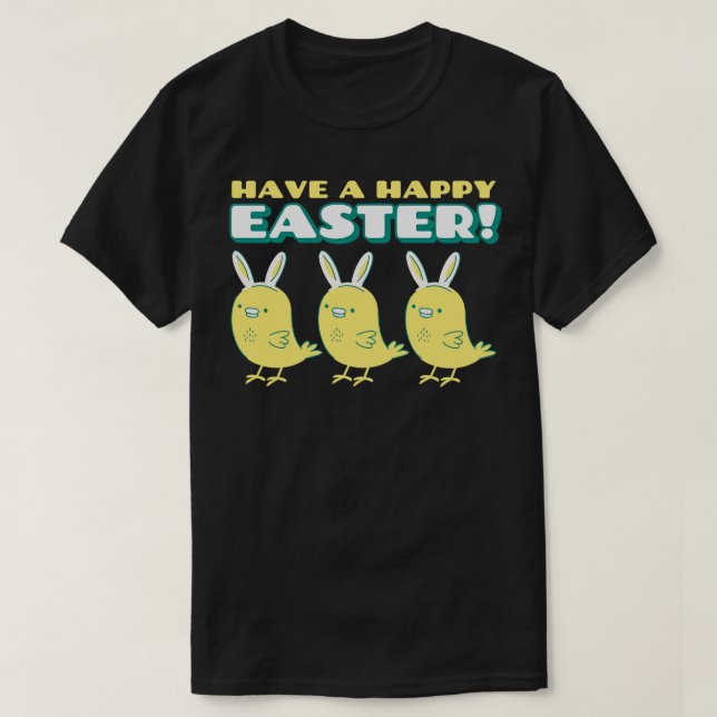 Happy Oaster Niedlich Ostergebäck Ostern Eierjagd T-Shirt (Design vorne)