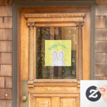 Happy Oaster niedliche lustige Pekaboo Bunny Scrip