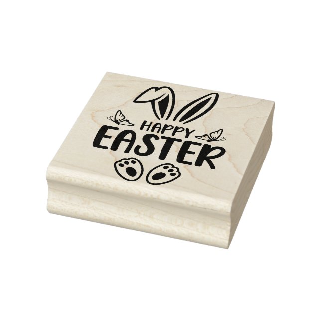 "Happy Oaster" Niedliches Bunny Gummistempel (Stempel)