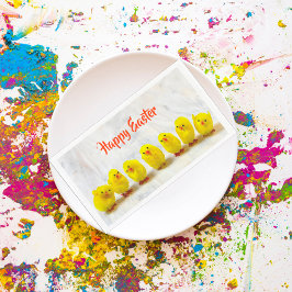 Happy Oaster niedliches Huhn Serviette