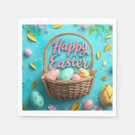 Happy Oaster Paper Napkin Serviette