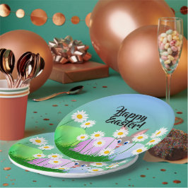 Happy Oaster Paper Plate Niedlich Bunny Oaster Egg Pappteller