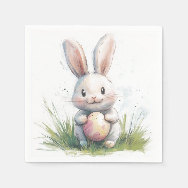 Happy Oaster Paper Serviette (Vorderseite)