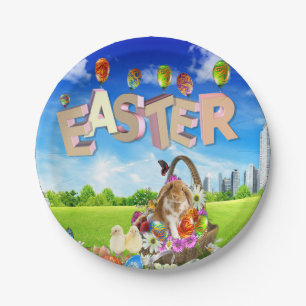 Happy Oaster Pappteller