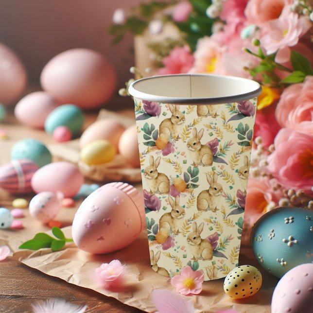 Happy Oaster Party Bunnies Galore Pappbecher (Von Creator hochgeladen)