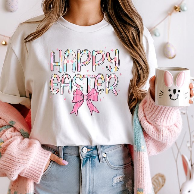 Happy Oaster Pastel Brushstroke T-Shirt (Von Creator hochgeladen)