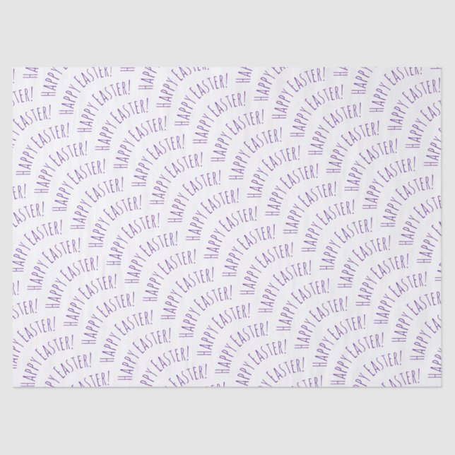 Happy Oaster Pattern Seidenpapier (Vorderseite)