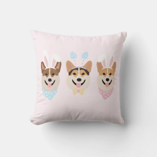 Happy Oaster Pembroke Welsh Corgi Dogs Kissen