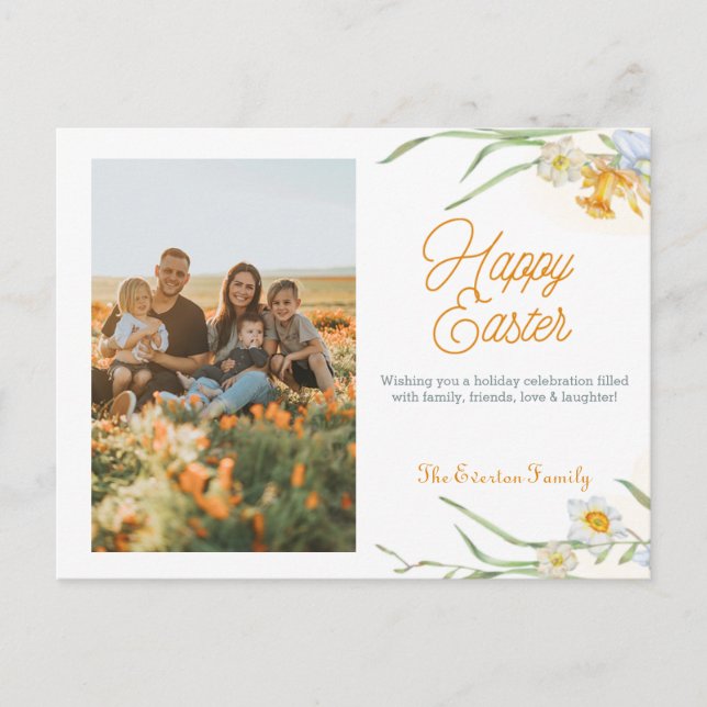 Happy Oaster Picture Postkarte (Vorderseite)