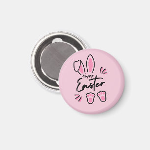 Happy Oaster (pink) Magnet