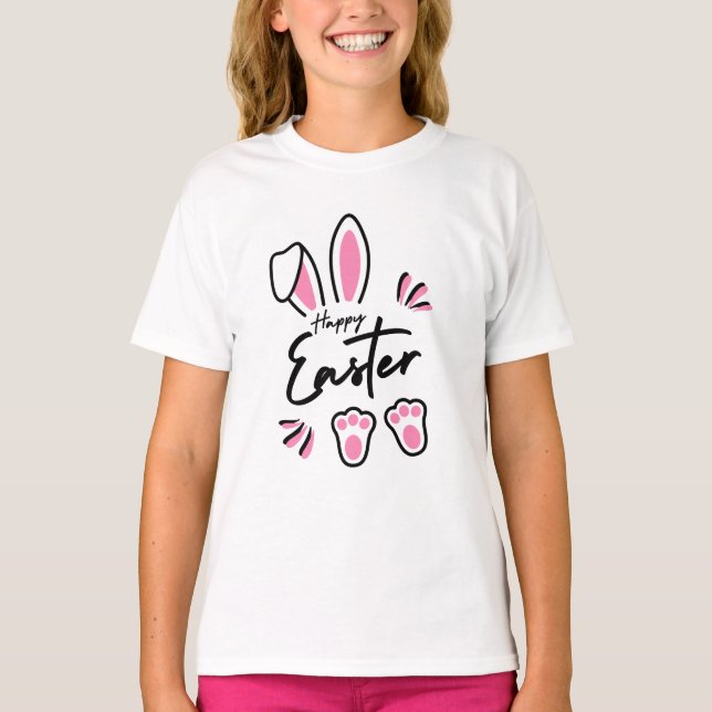Happy Oaster (pink) T-Shirt (Vorderseite)