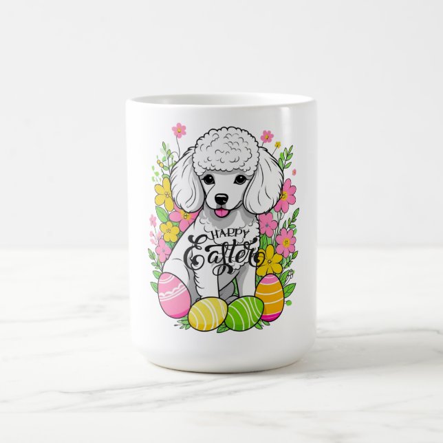 Happy Oaster Poodle Kaffeetasse (Mittel)