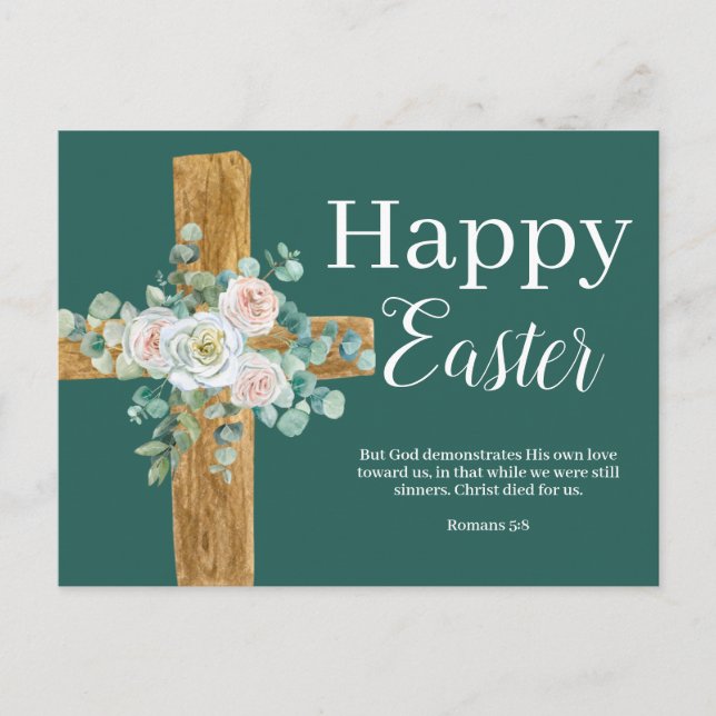 Happy Oaster Postcard Feiertagspostkarte (Vorderseite)