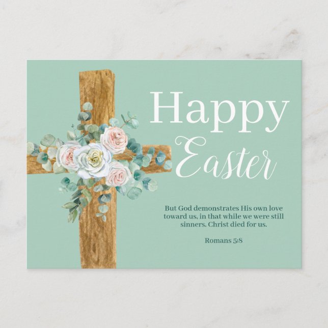 Happy Oaster Postcard Feiertagspostkarte (Vorderseite)