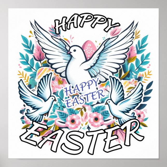 Happy Oaster Poster (Vorne)