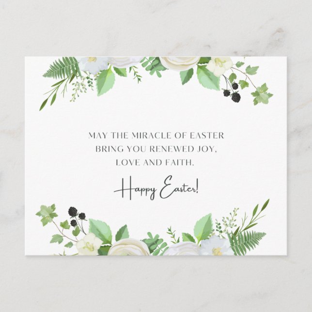 Happy Oaster Postkarte (Vorderseite)