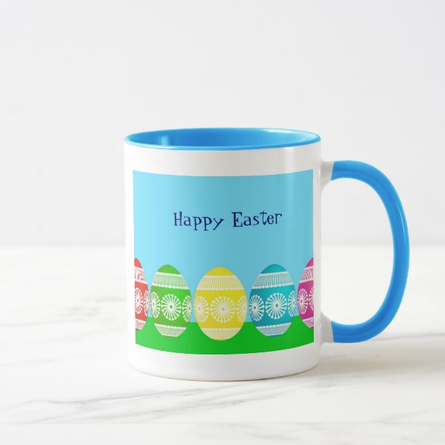 Happy Oaster Powder niedliche Eierdesign Tasse (Rechts)