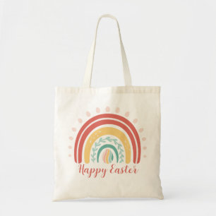 Happy Oaster Rainbow Colorful Tote Bag Tragetasche