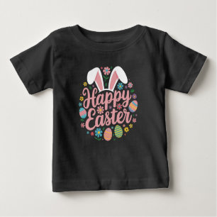 Happy Oaster Redewendungen Egg Bunny Baby T-shirt