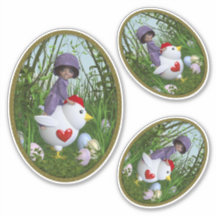 Happy Oaster - Reiten auf dem Hühnchen