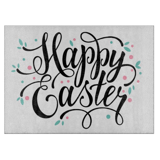 Happy Oaster Schneidebrett (Vorderseite)