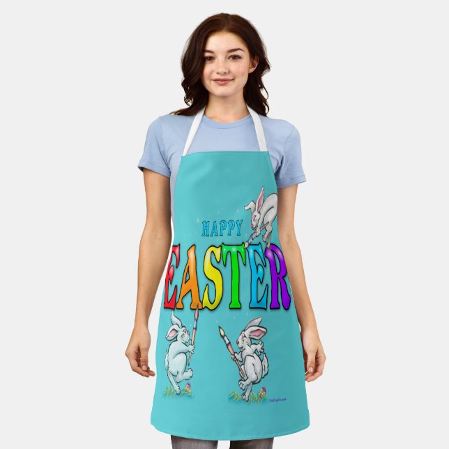 Happy Oaster Schürze (Getragen)