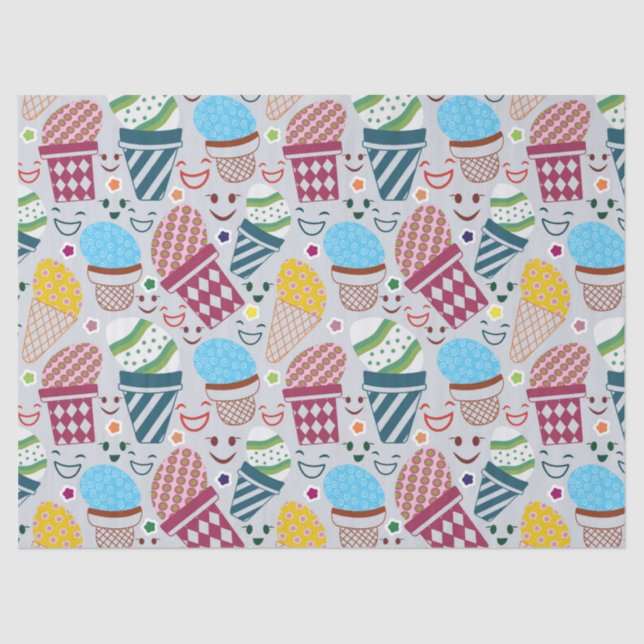 Happy Oaster Seidenpapier (Vorderseite)