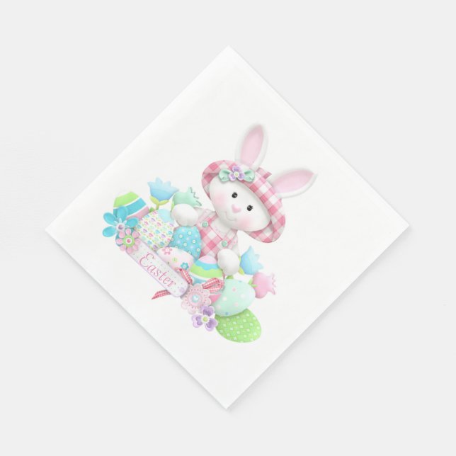 Happy Oaster Serviette (Ecke)