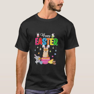 Happy Oaster Shiba Inu Inside Chocolate Egg T-Shirt